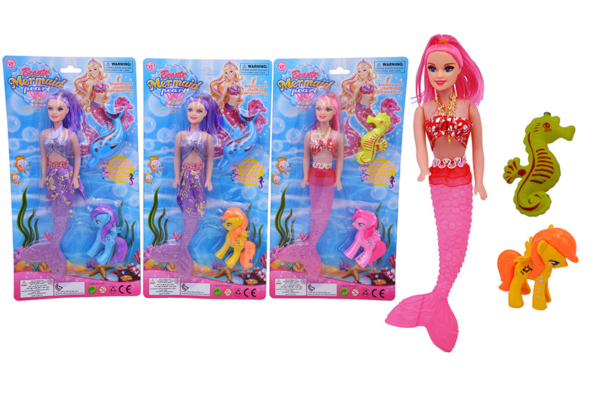 BONECA SEREIA PLAST ACESSORIOS C03