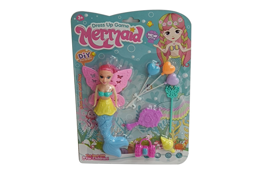 BONECA SEREIA PLAST ACESSORIOS