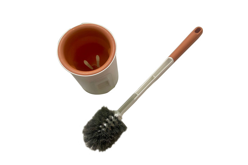 ESCOVA SANITARIO PLAST BASE RED G  X6