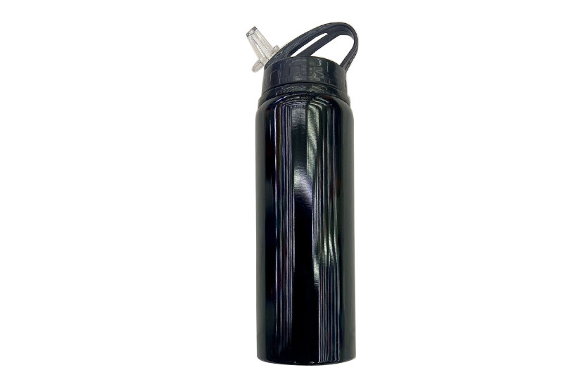 GARRAFA ALUMINIO TPA PLAST 750ML PRETO
