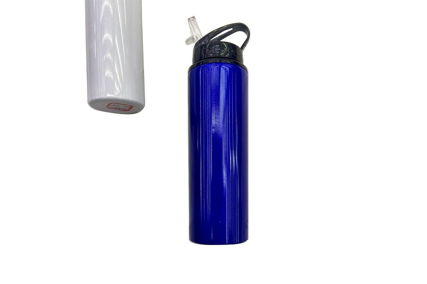 GARRAFA ALUMINIO TPA PLAST 750ML BRANCO