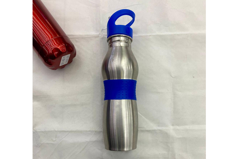 GARRAFA INOX TPA PLAST 650ML VERMELHO