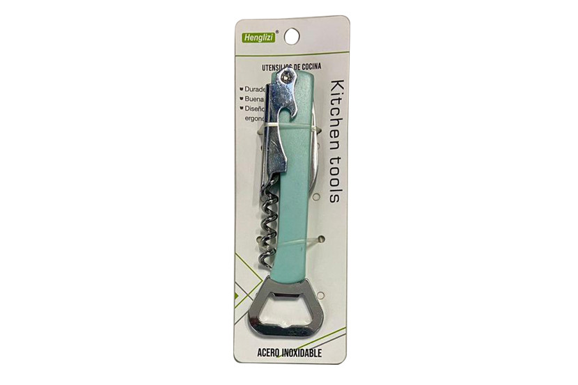 SACA ROLHA INOX ABRIDOR  X60