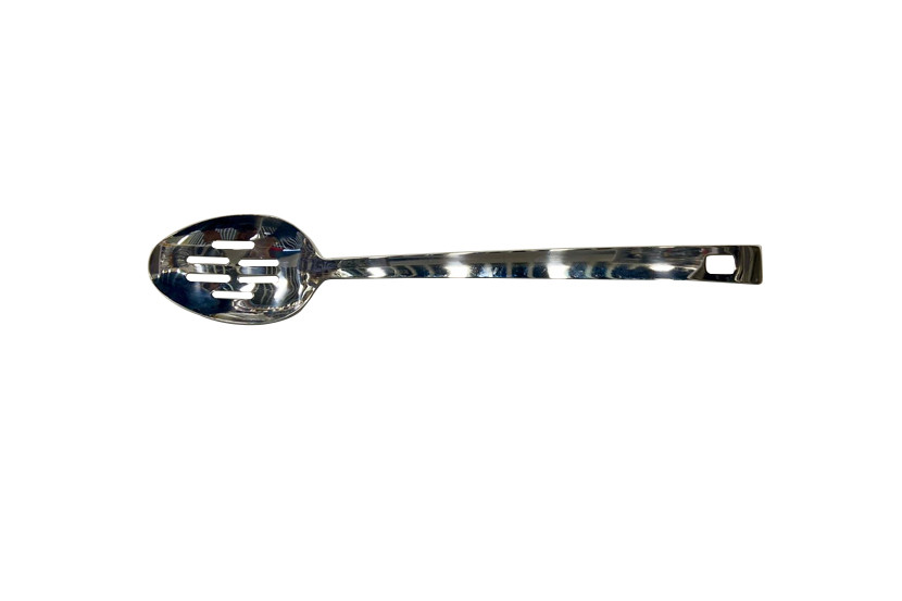 CB INOX - COLHER INOX FURADA G 37,5CM  X12