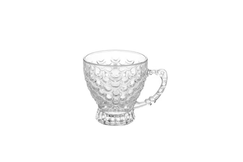XICARA VIDRO TRANSP C06 207ML ESCAMA