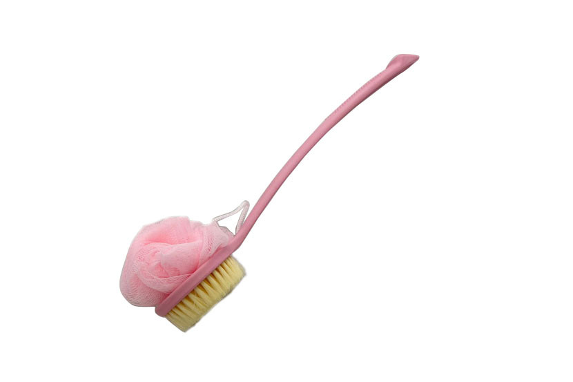 ESCOVA PLAST ESPONJA BANHO 39CM