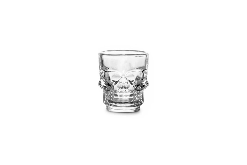 COPO VIDRO APERITIVO 50ML CAVEIRA