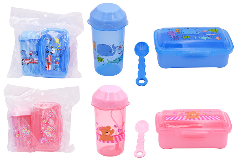 POTE INF 400ML COPO 300ML COLHER PLAST 13,5CM