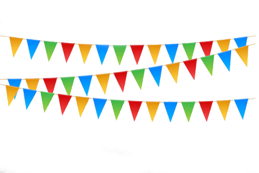 BANDEIRINHA FESTA JUNINA 40 METROS 