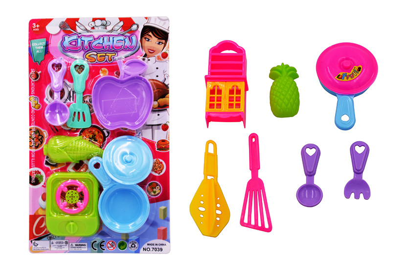 KIT COZINHA INFANTIL PLAST C07
