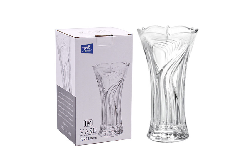 VASO VIDRO TRANSP 23,8X13CM 900ML