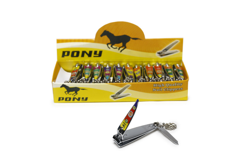 CORTADOR UNHA METAL M 5CM C24 ESTAMPADO