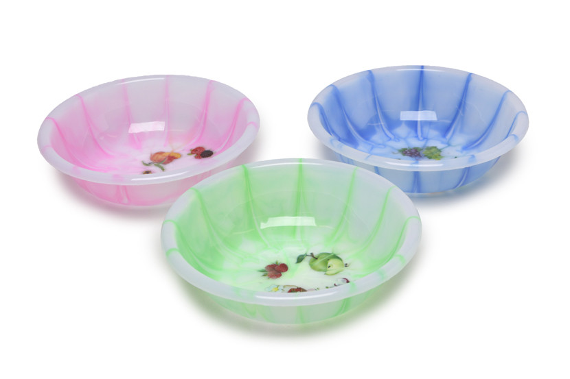 BACIA PLAST 19CM COLOR