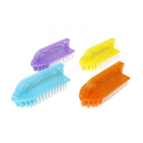 ESCOVA TANQUE PLAST TRANSP 13,5X5,5CM  X12