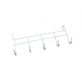 CABIDE METAL PORTA 5 GANCHOS 38X15CM  X12
