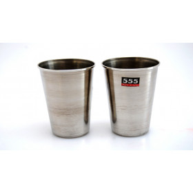 COPO INOX BORDA P 300ML  X24