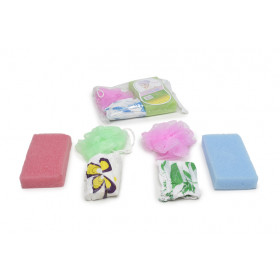 KIT 02 ESPONJAS + TOUCA  X12