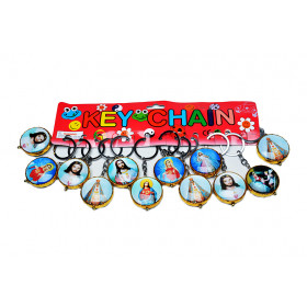 CHAVEIRO PLAST IMAGEM SANTO 9X3,5CM