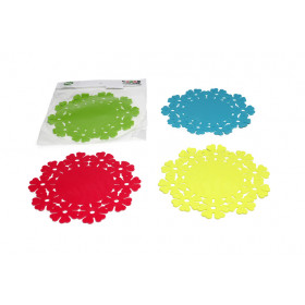 DESCANSO PANELA EMBORRACHADO ROSA 19,5CM  X12