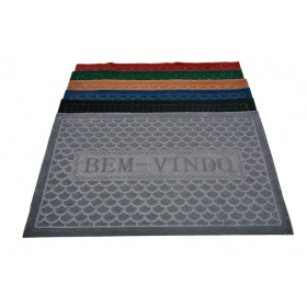 TAPETE PVC POLIESTER BEM VINDO 56X36CM