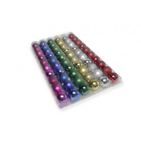 BOLA NATAL PLAST 6CM C10 N?6