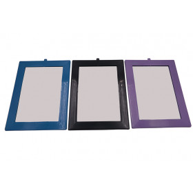 ESPELHO MOLDURA PLAST COLOR N18 18X25CM