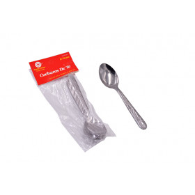 COLHER METAL SOBREMESA 13X3CM