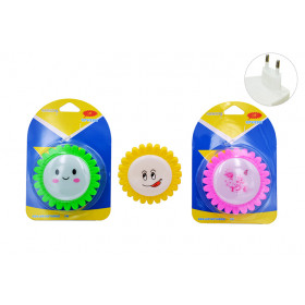 ABAJUR NOTURNO TOMADA GIRASSOL  X40