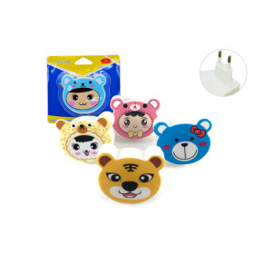 ABAJUR NOTURNO TOMADA URSO BIVOLT  X40