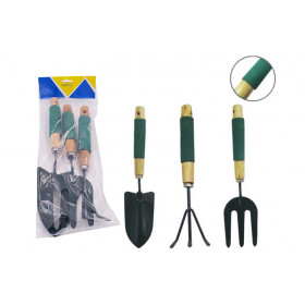 CONJUNTO JARDINAGEM METAL CB MADEIRA EMB