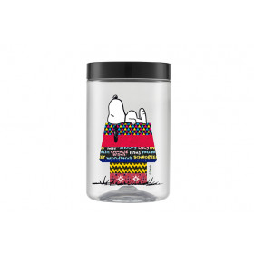 POTE PLAST TRANSP TPA PRETO SN VINTAGE 1500ML