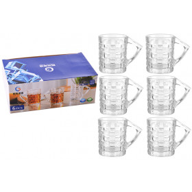 XICARA VIDRO TRANSP C06 195ML TRANCADO