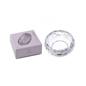 CINZEIRO VIDRO TRANSP TRAB 4X10CM