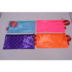 CARTEIRA PLAST 22X12CM COLOR  X24