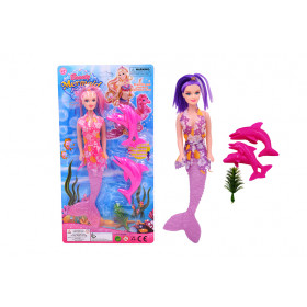 BONECA SEREIA PLAST ACESSORIOS C04
