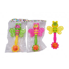 CHOCALHO PLAST BORBOLETA 22CM