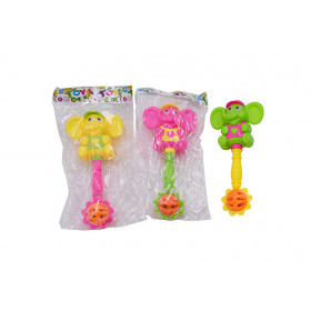 CHOCALHO PLAST ELEFANTE 22CM