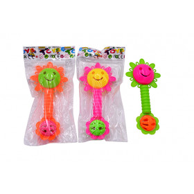 CHOCALHO PLAST GIRASSOL 19CM