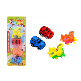 JOGO AVIOES CARROS PLAST C04