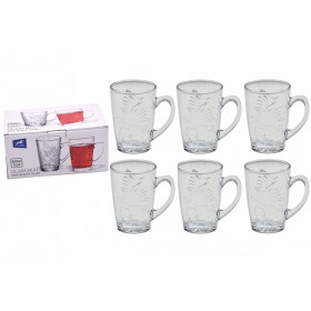 XICARA VIDRO TRANSP C06 200ML BORBOLETA