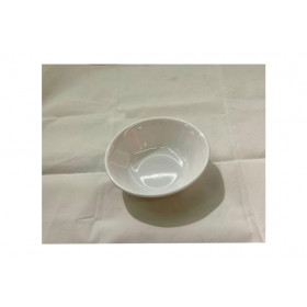 TIGELA MELANINA BRANCA 14,5CM 350MLX72