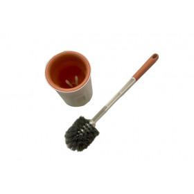 ESCOVA SANITARIO PLAST BASE RED G  X6