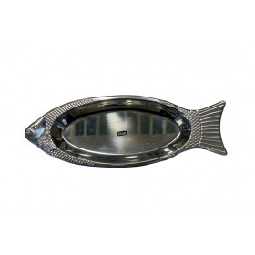 BANDEJA INOX PEIXE 35CM