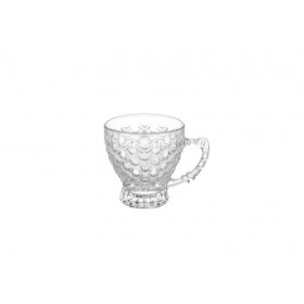 XICARA VIDRO TRANSP C06 207ML ESCAMA