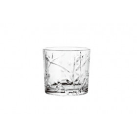 COPO VIDRO WHISKY TRANSP C06 300ML FOLHAS