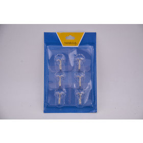 CABIDE METAL C06 GANCHOS TRANSP