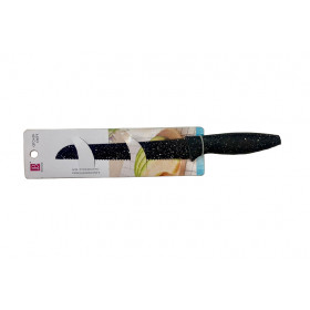FACA INOX PAO PRETA 8"