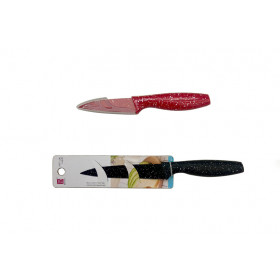 FACA INOX LEGUMES 5" VERMELHO