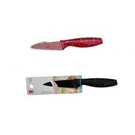 FACA INOX LEGUMES 3" VERMELHO