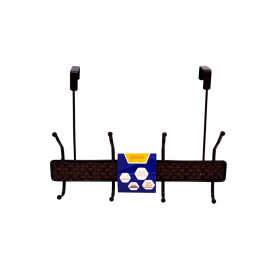 CABIDE PORTA METAL 8 GANCHOS